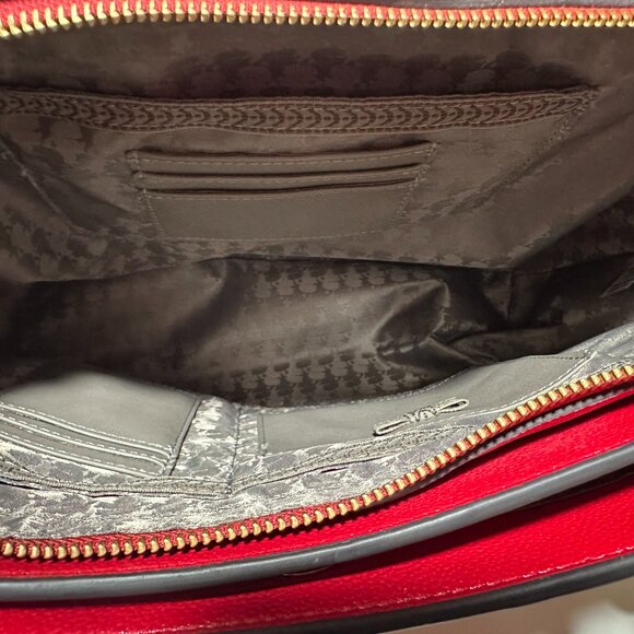 Karl Lagerfeld Paris Nouvelle tote in red leather - Picture 9 of 9